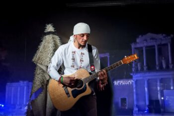 Миро Моравски в Античния театър